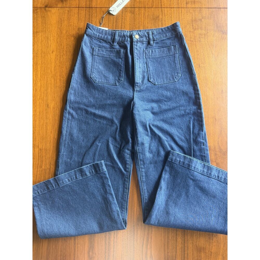 Rolla's Women's Sailor Jean High Rise Wide - Size 30